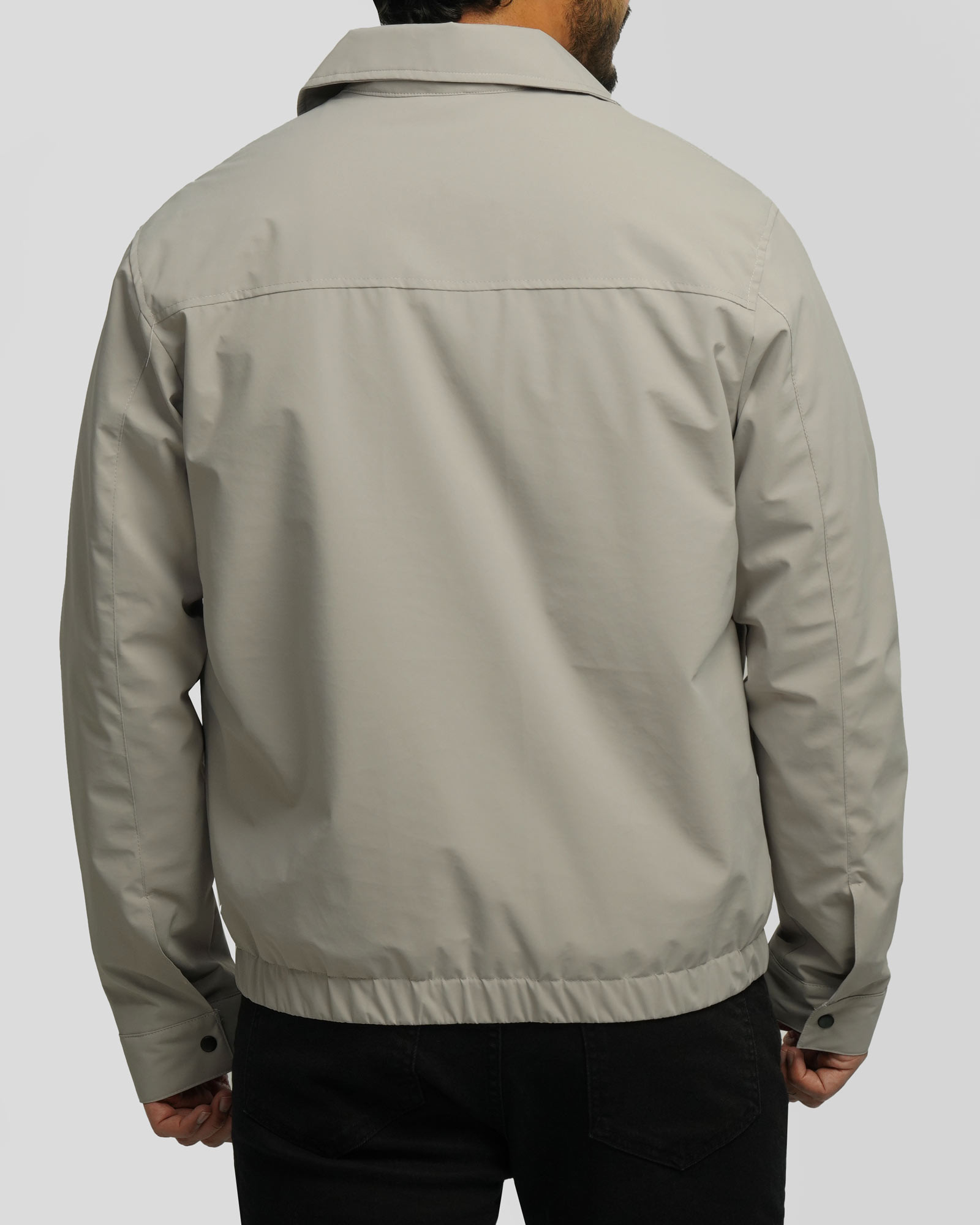 کاپشن مردانه طوسی 24316372