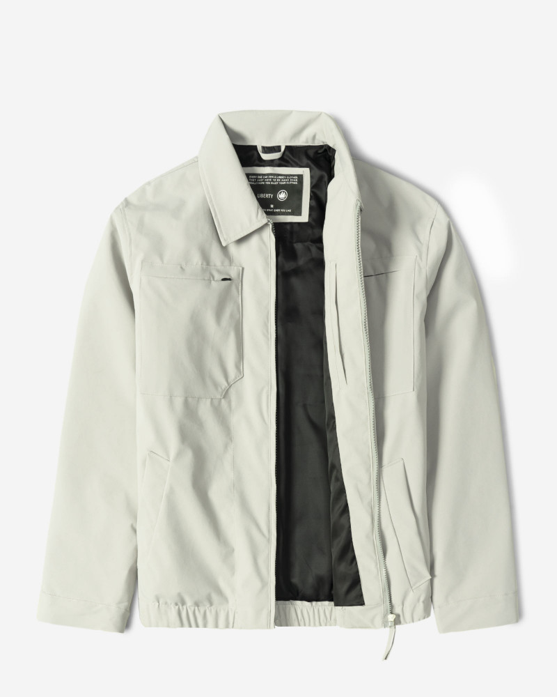 کاپشن مردانه طوسی روشن 24316372