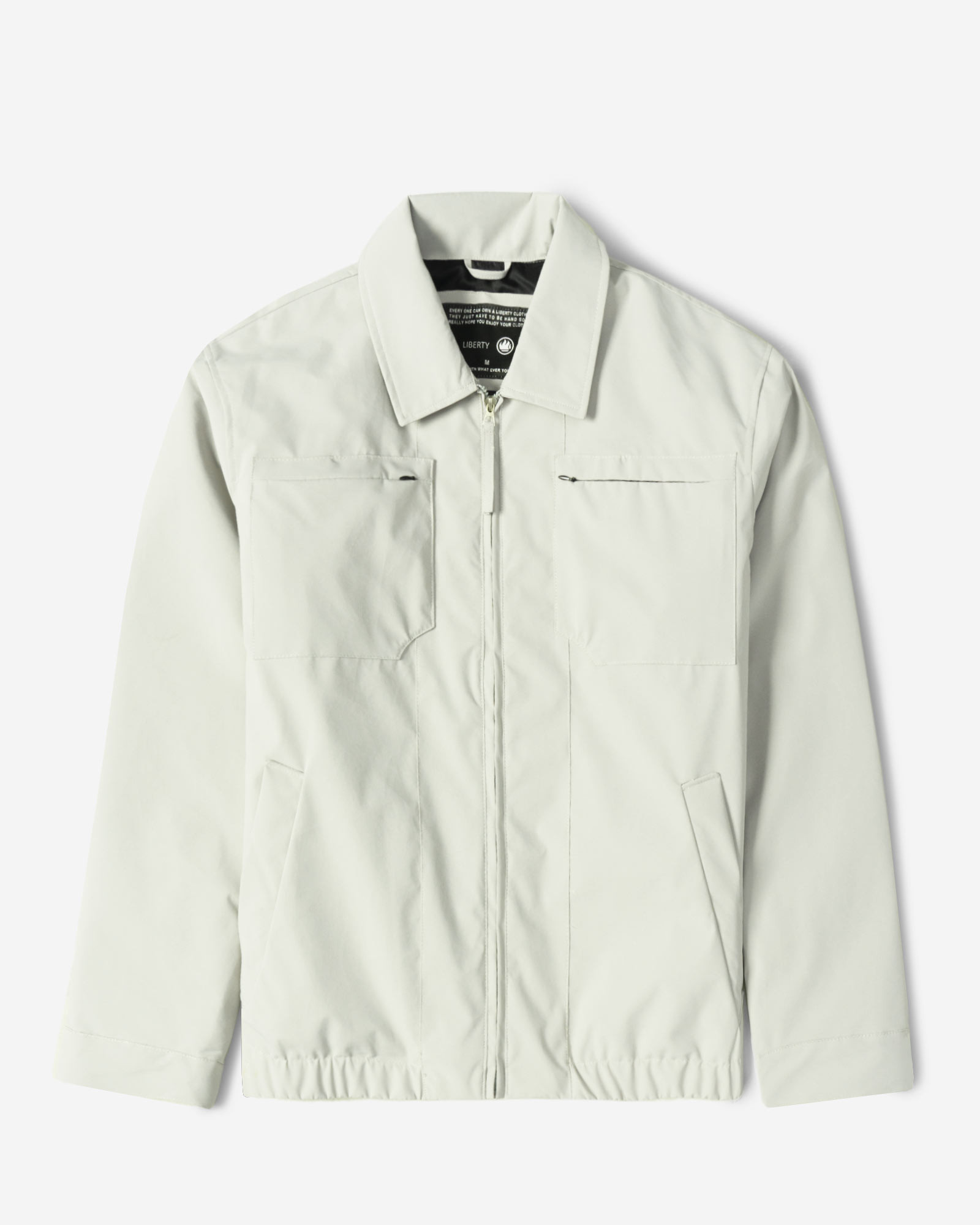 کاپشن مردانه طوسی روشن 24316372