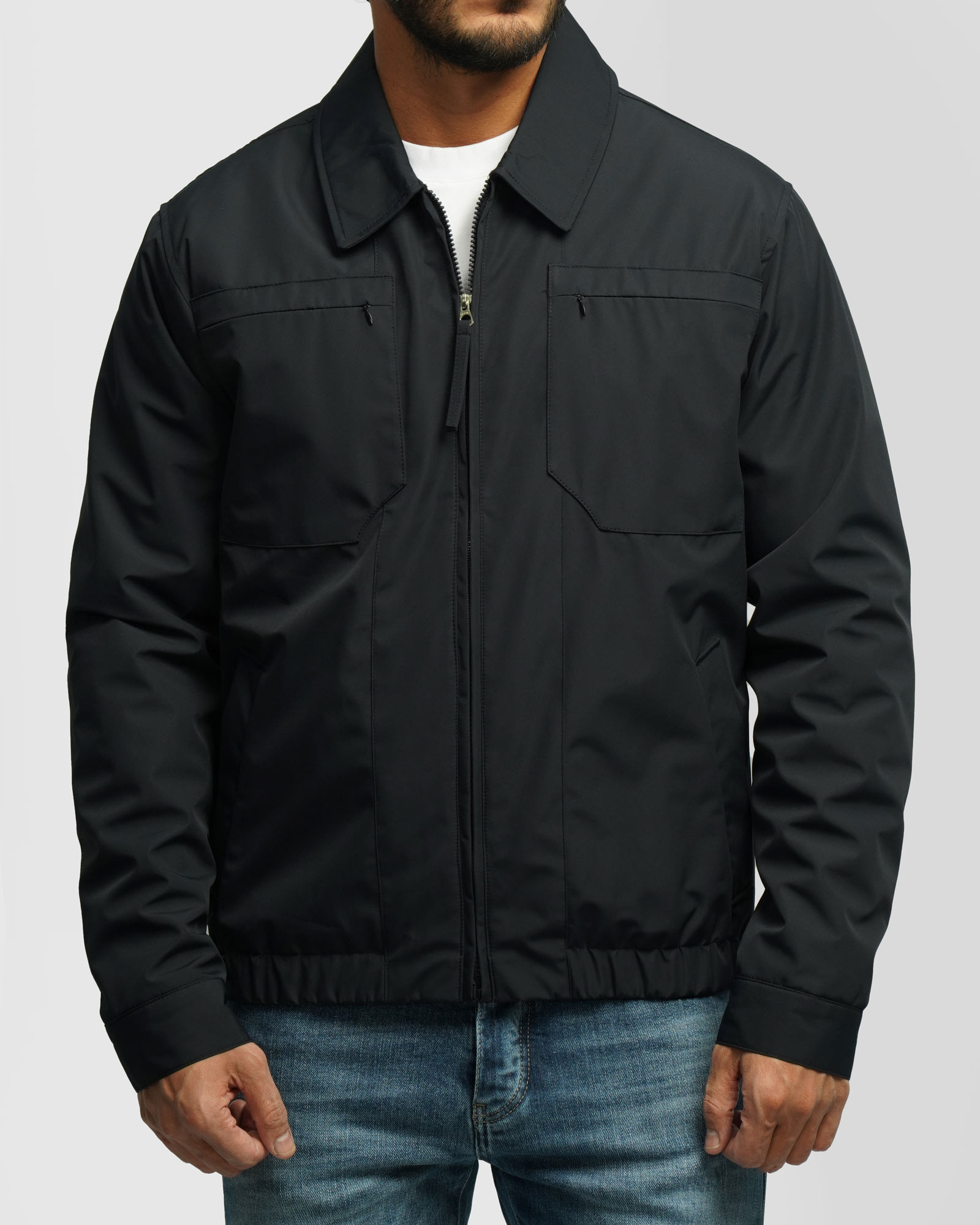 کاپشن مردانه سرمه ای 24316372