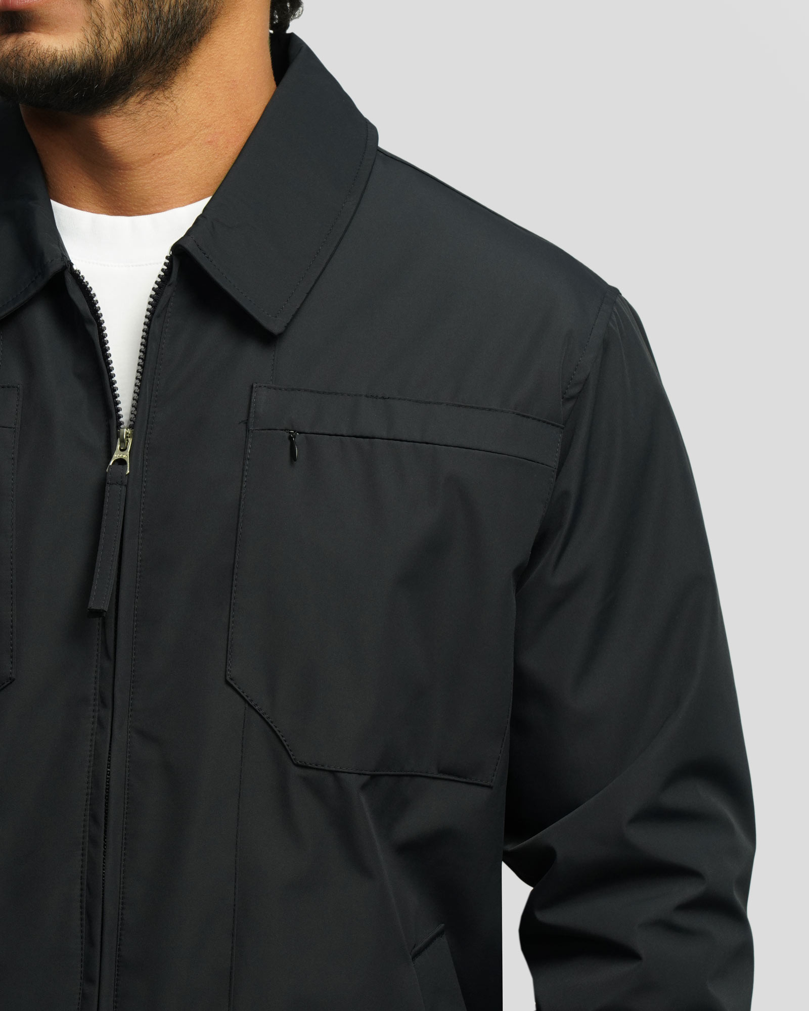 کاپشن مردانه سرمه ای 24316372