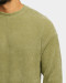 خرید و قیمت پلیور بافت یقه گرد طرح دار مردانه سبز 24358130