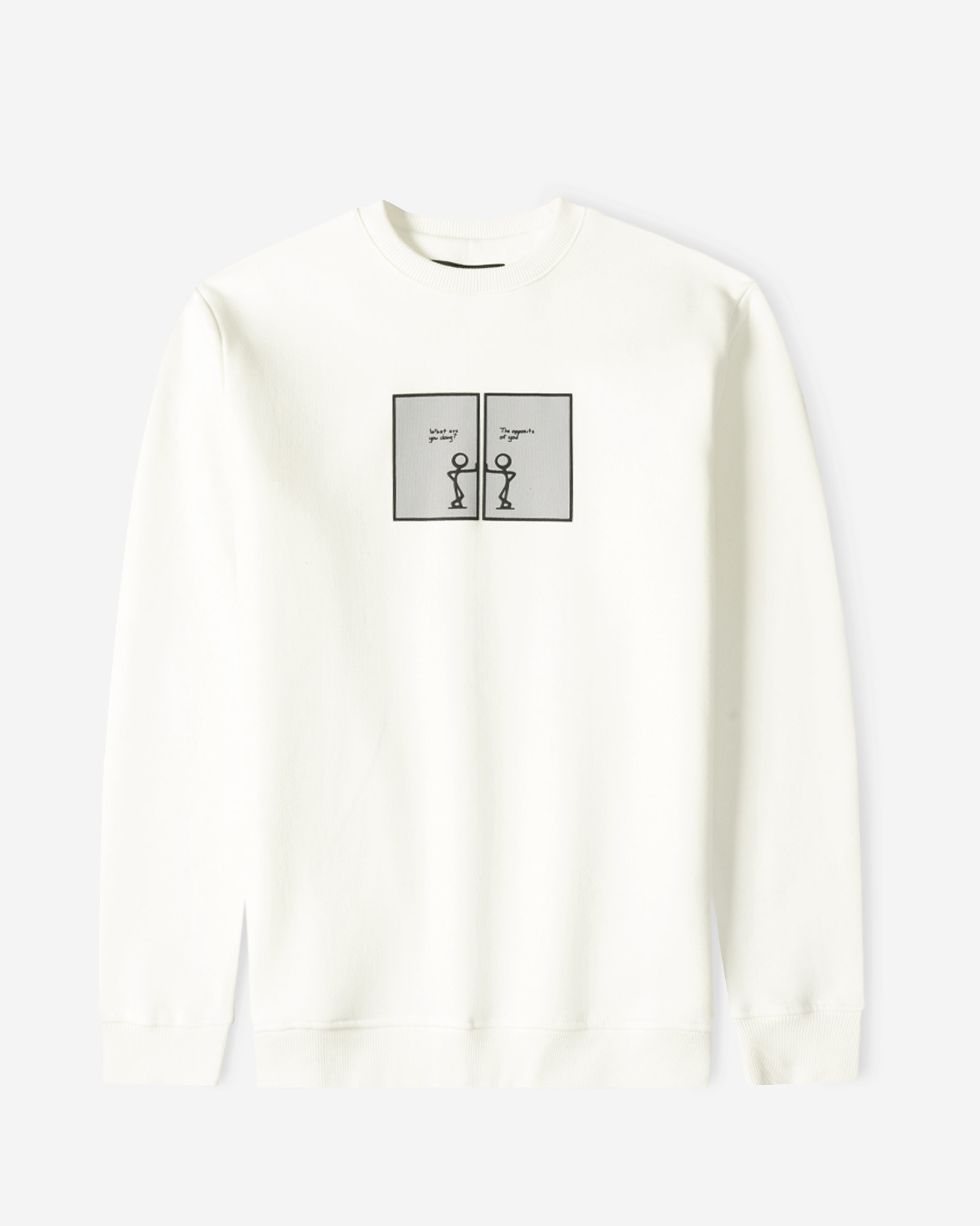 خرید و قیمت پلیور دورس یقه گرد مردانه سفید 24357246