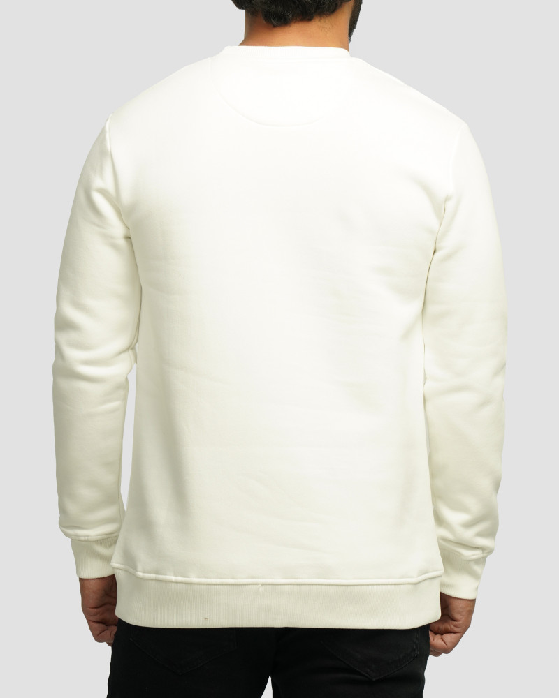 خرید و قیمت پلیور دورس یقه گرد مردانه سفید 24357246