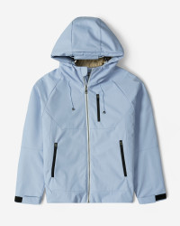 کاپشن مردانه کلاه دار آبی روشن 24316373