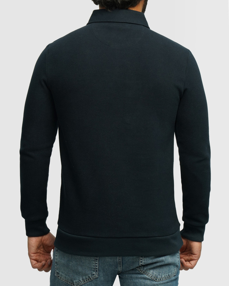 خرید و قیمت پولوشرت آستین بلند سلانیک مردانه سرمه ای 24386113