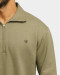 خرید و قیمت پلیور سلانیک نیم زیپ مردانه سبز زیتونی 24341128
