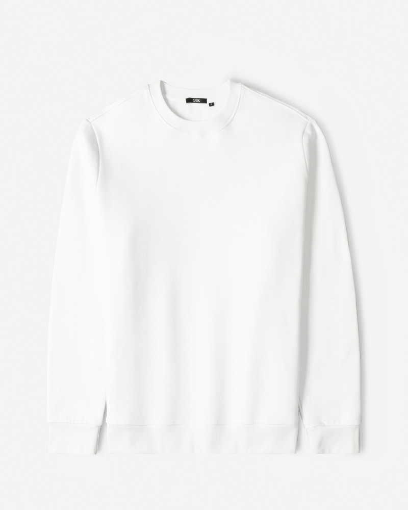 خرید و قیمت پلیور دورس یقه گرد مردانه سفید 24357241