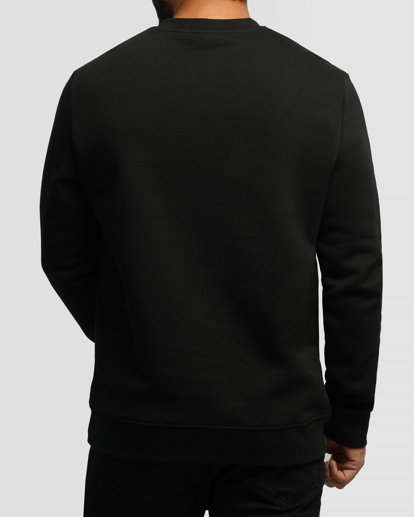 خرید و قیمت پلیور دورس یقه گرد مردانه مشکی 24357241