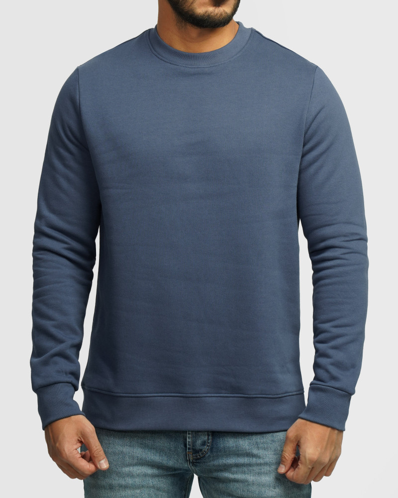 خرید و قیمت پلیور دورس یقه گرد مردانه آبی 24357241