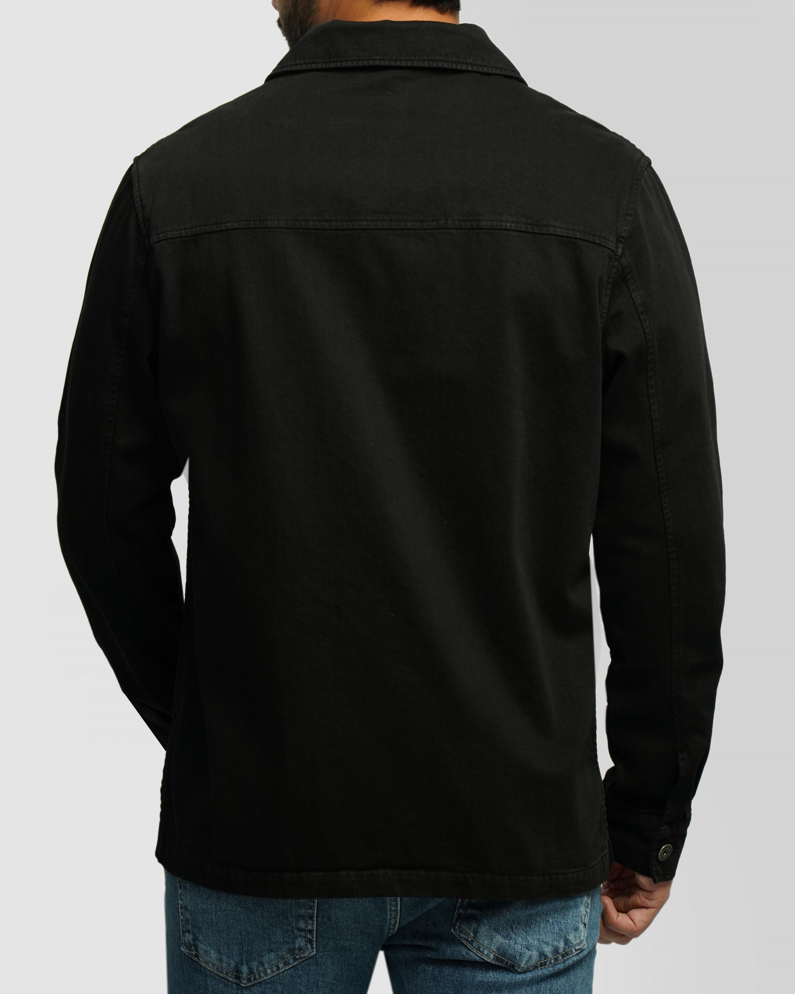 پیراهن کتان مردانه مشکی 24352300