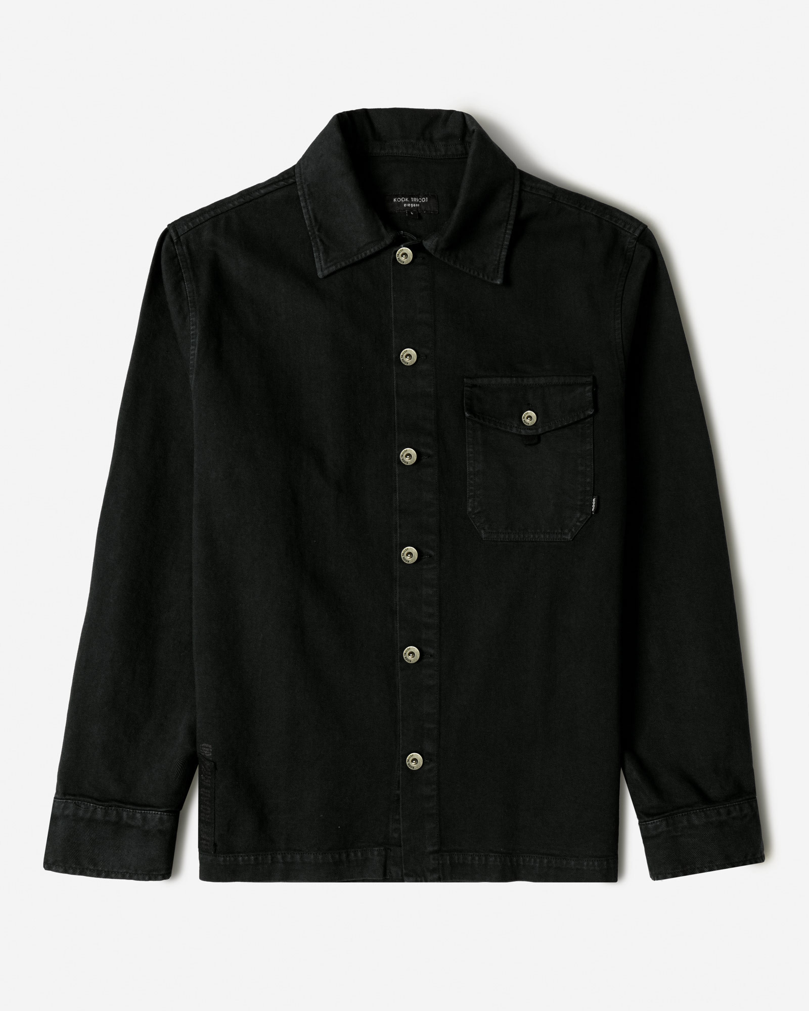 پیراهن کتان مردانه مشکی 24352300