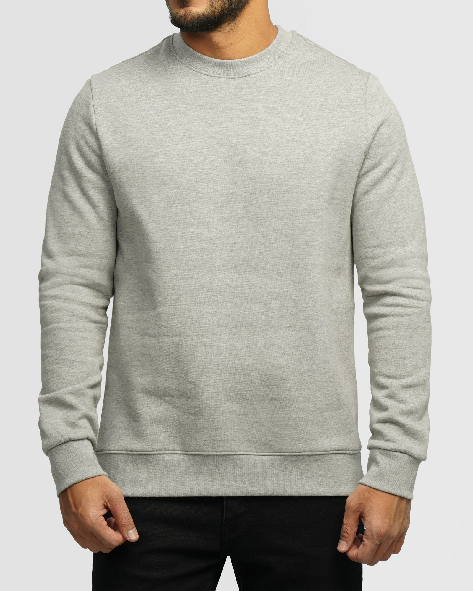 خرید و قیمت پلیور دورس یقه گرد مردانه طوسی 24357241