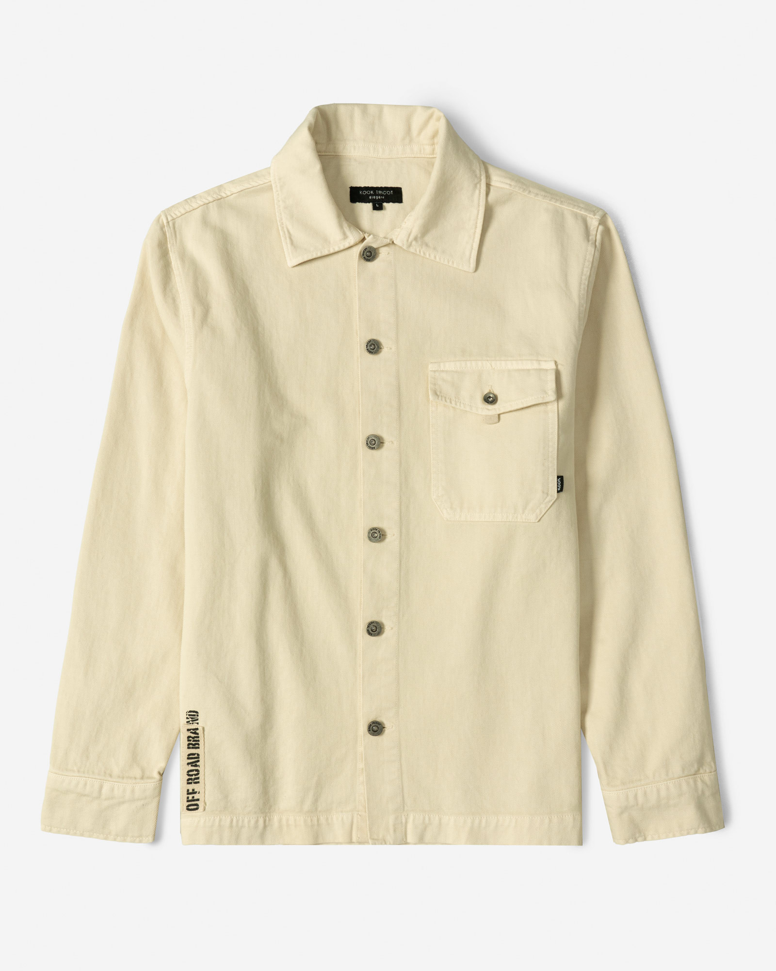 پیراهن کتان مردانه کرم روشن 24352300