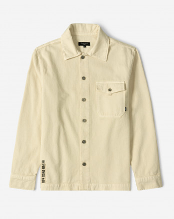 پیراهن کتان مردانه کرم روشن 24352300