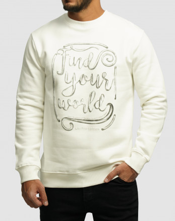 خرید و قیمت پلیور دورس یقه گرد مردانه سفید 24357244