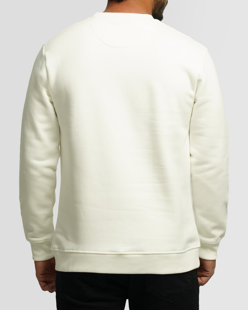 خرید و قیمت پلیور دورس یقه گرد مردانه سفید 24357244