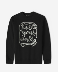 خرید و قیمت پلیور دورس یقه گرد مردانه مشکی 24357244