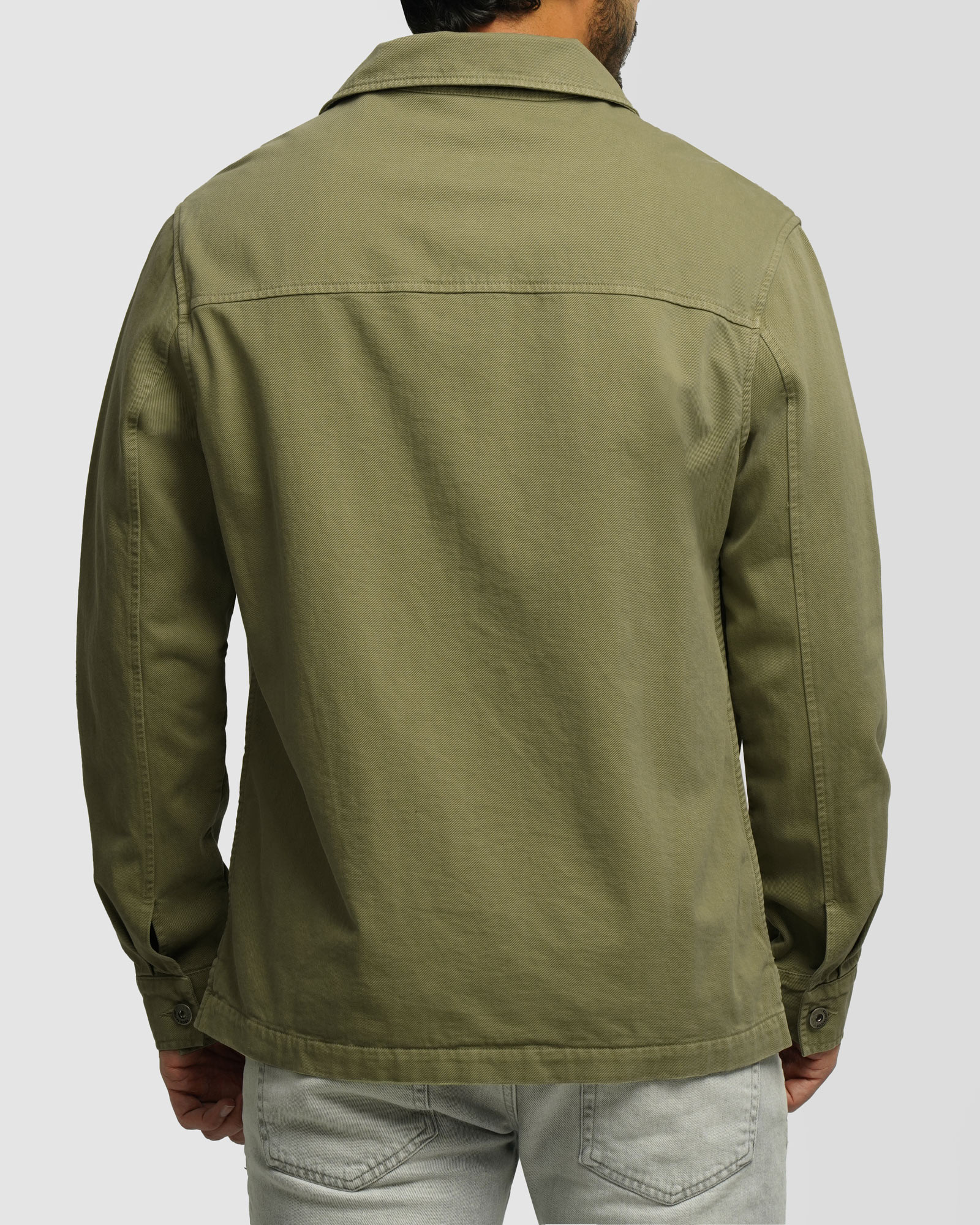 پیراهن کتان مردانه سبز 24352300