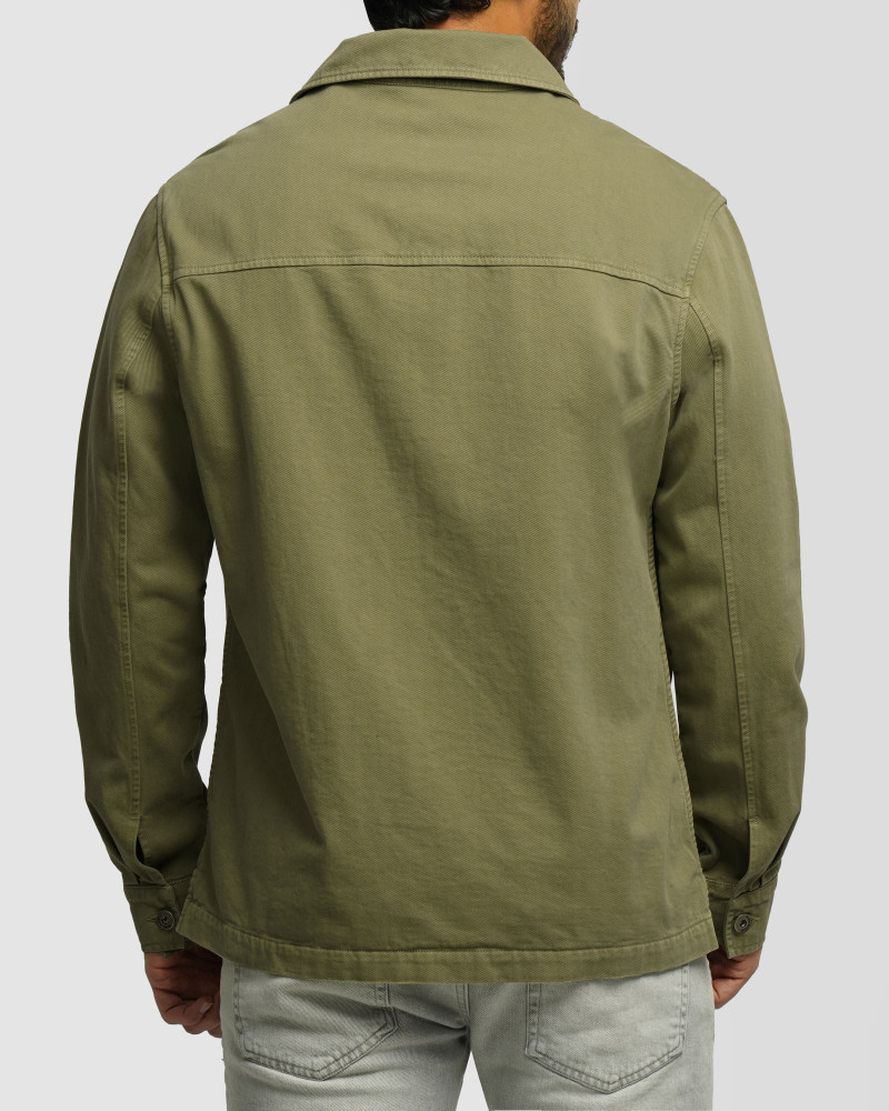 پیراهن کتان مردانه سبز 24352300