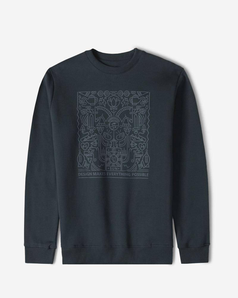 خرید و قیمت پلیور دورس یقه گرد مردانه سرمه ای 24357245