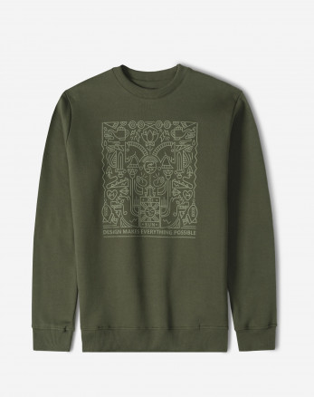 خرید و قیمت پلیور دورس یقه گرد مردانه سبز 24357245