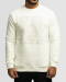 خرید و قیمت پلیور دورس یقه گرد مردانه سفید 24357245