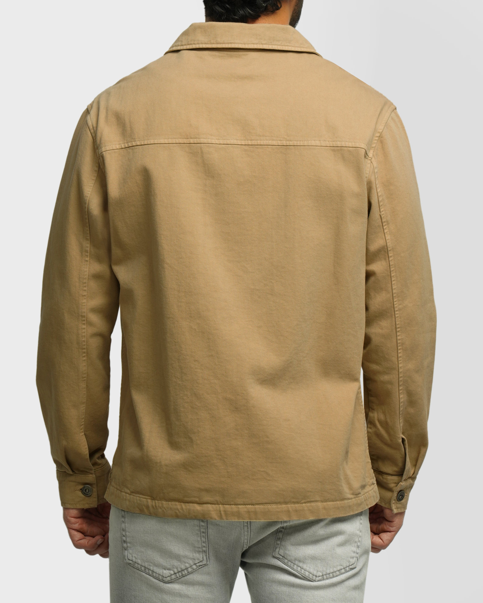 پیراهن کتان مردانه کرم 24352300