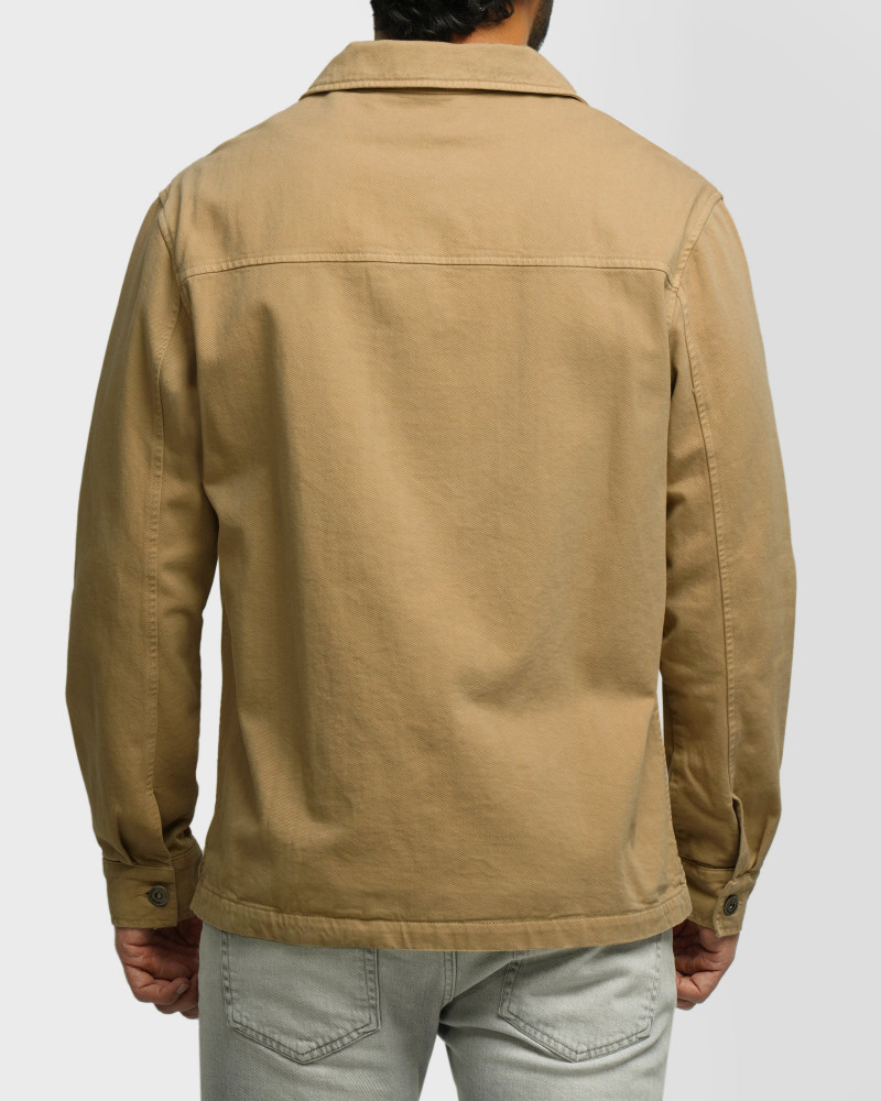 پیراهن کتان مردانه کرم 24352300