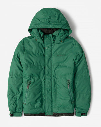 خرید و قیمت کاپشن مردانه کلاه دار سبز 24316376