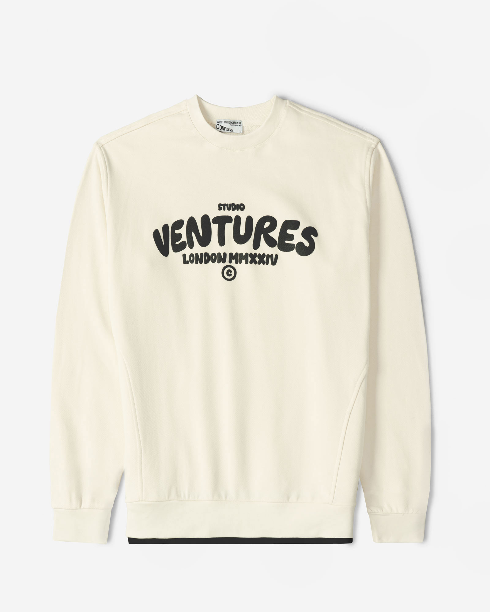 پلیور دورس یقه گرد مردانه کرم 24357253