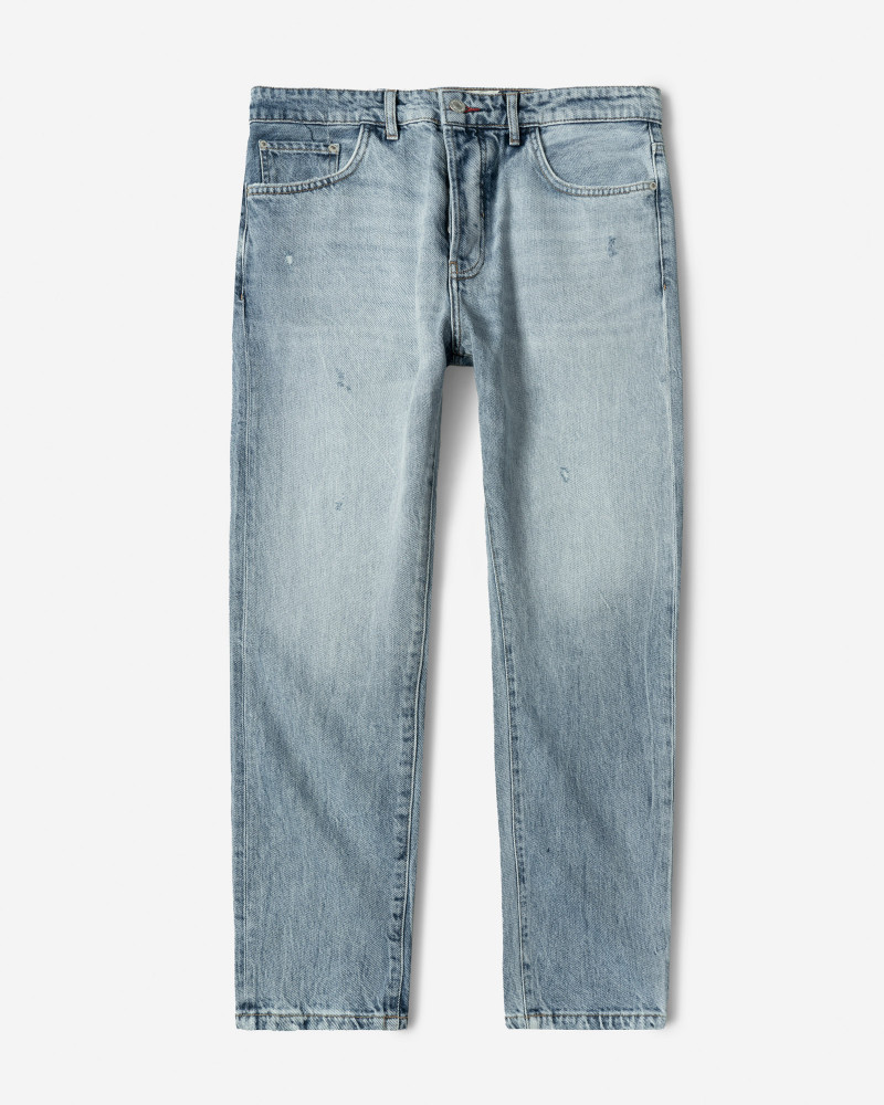 شلوار جین رگولار (Relax vintage) زاپ دار مردانه آبی 24312255