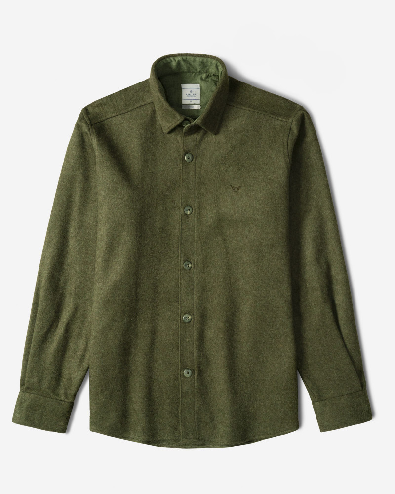 پیراهن ضخیم مردانه سبز 24352302