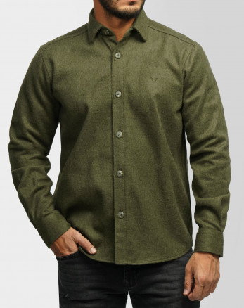 پیراهن ضخیم مردانه سبز 24352302
