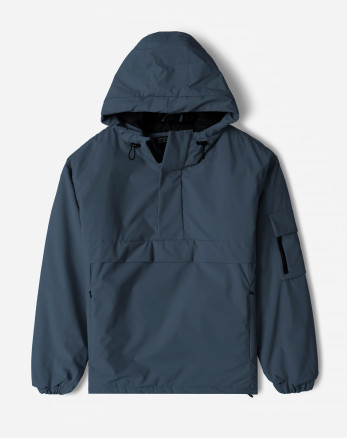 خرید و قیمت کاپشن مردانه کلاه دار آبی 24216367