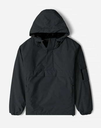 خرید و قیمت کاپشن مردانه کلاه دار سرمه ای 24216367