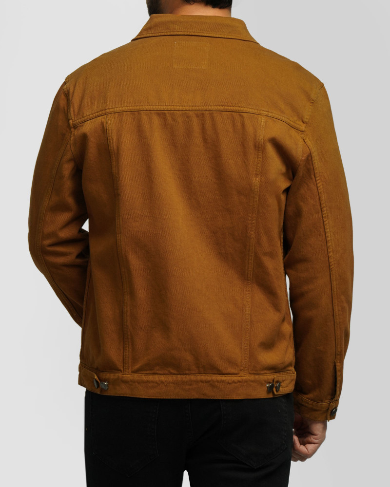 کت کتان مردانه آجری 24377108