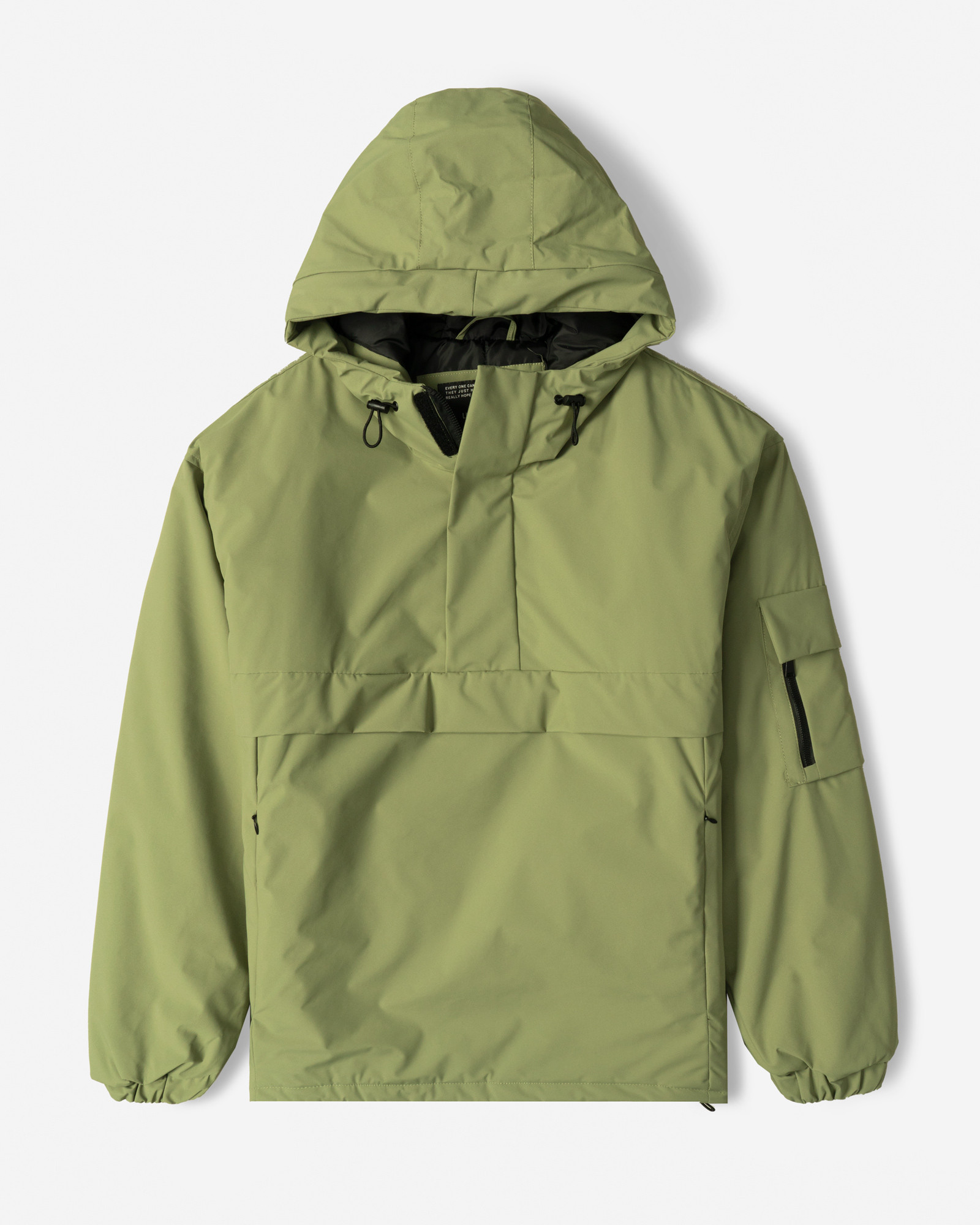 خرید و قیمت کاپشن مردانه کلاه دار سبز 24216367