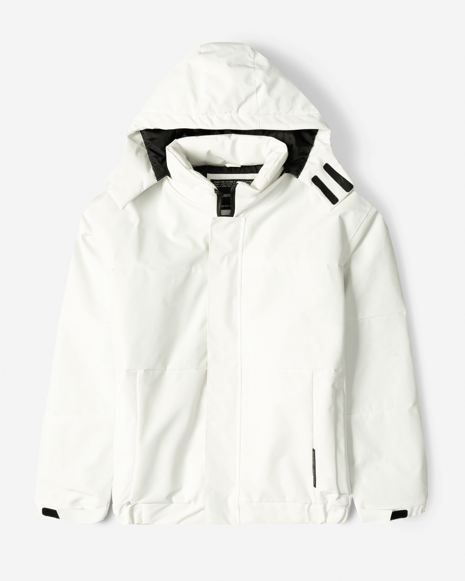 خرید و قیمت کاپشن مردانه کلاه دار سفید 24216369