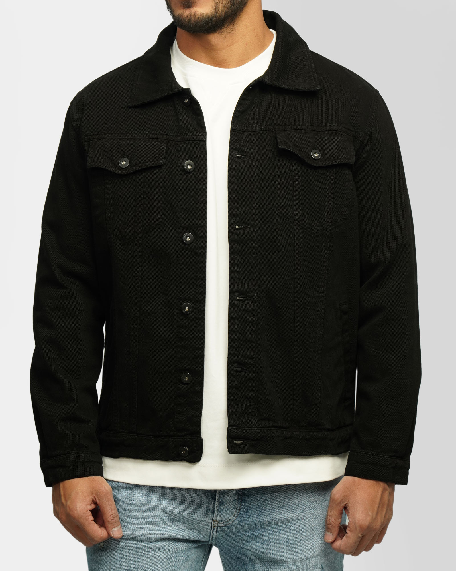 کت کتان مردانه مشکی 24377108