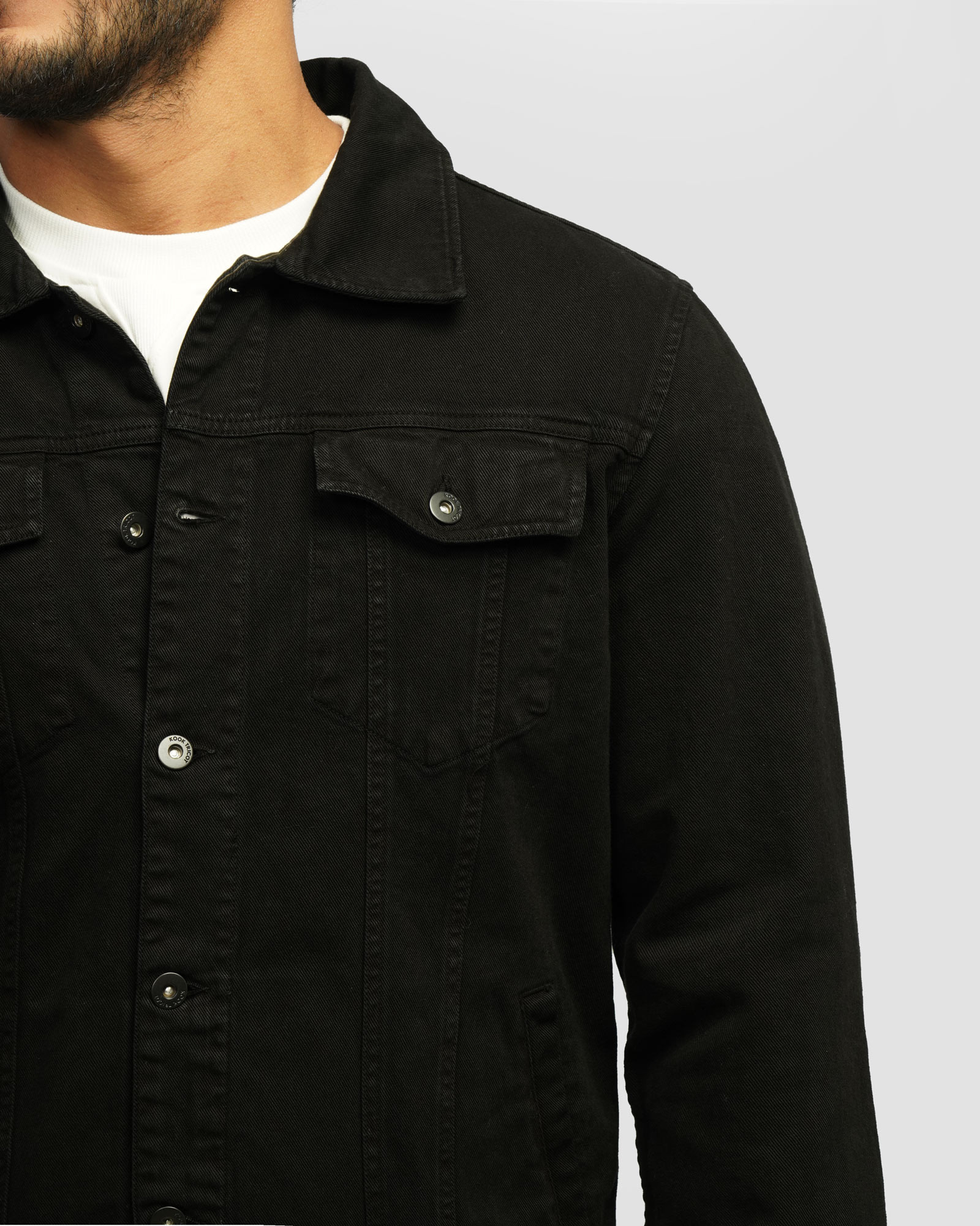 کت کتان مردانه مشکی 24377108