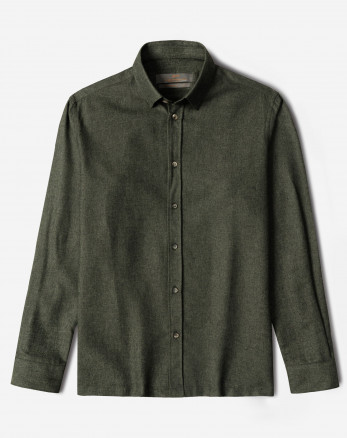 خرید و قیمت پیراهن نیمه ضخیم ساده مردانه سبز sfc24268166