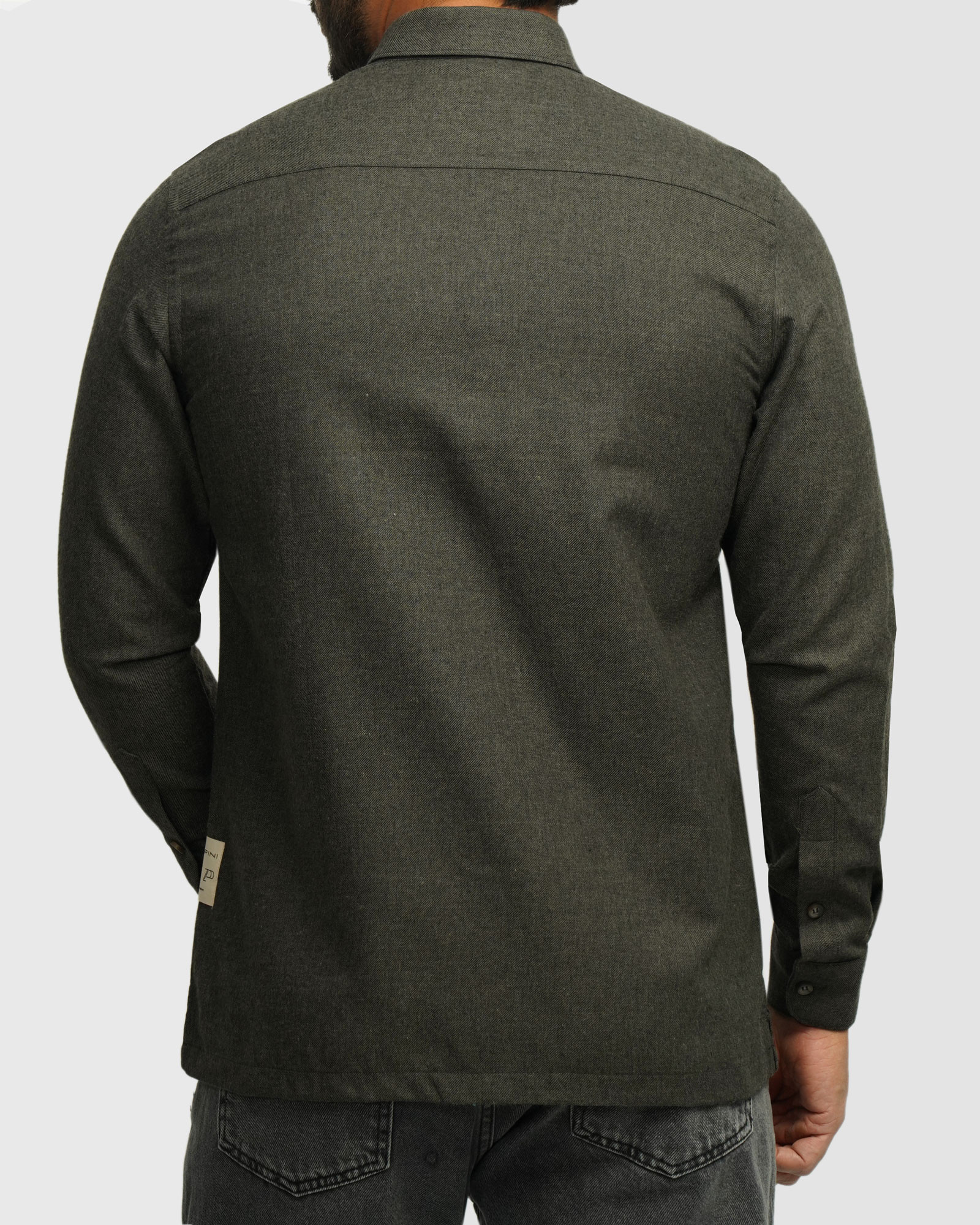 خرید و قیمت پیراهن نیمه ضخیم ساده مردانه سبز sfc24268166