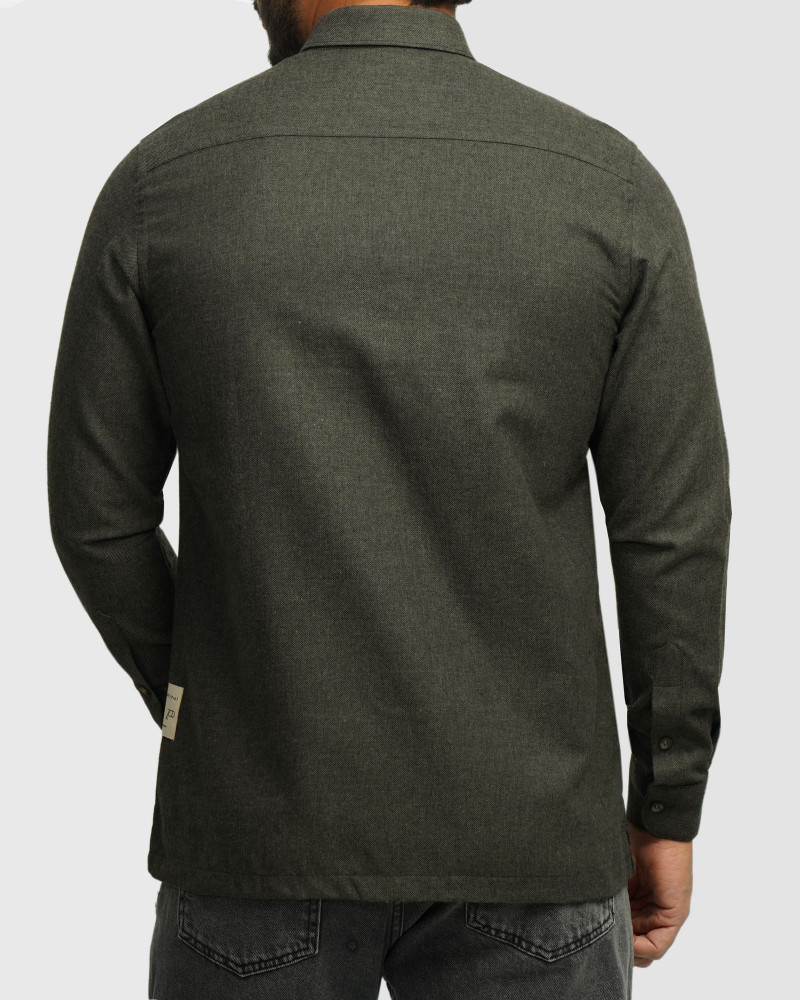 خرید و قیمت پیراهن نیمه ضخیم ساده مردانه سبز sfc24268166