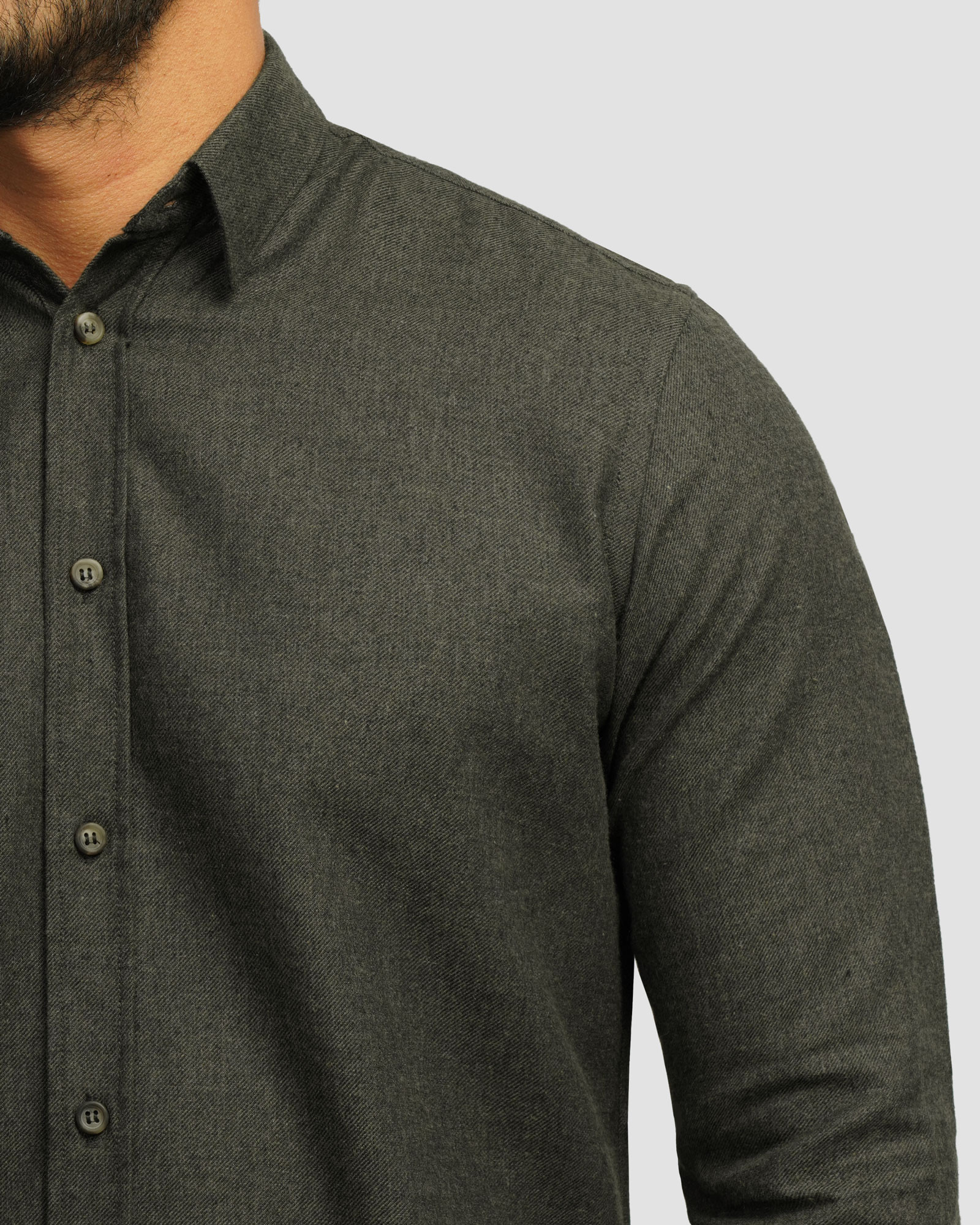 خرید و قیمت پیراهن نیمه ضخیم ساده مردانه سبز sfc24268166