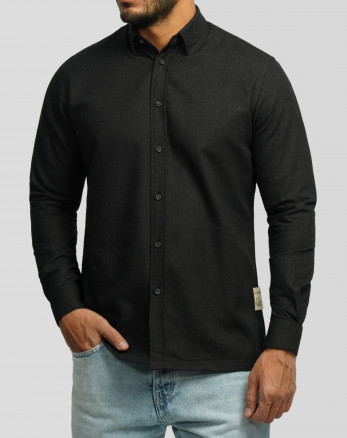 پیراهن نیمه ضخیم ساده 68166