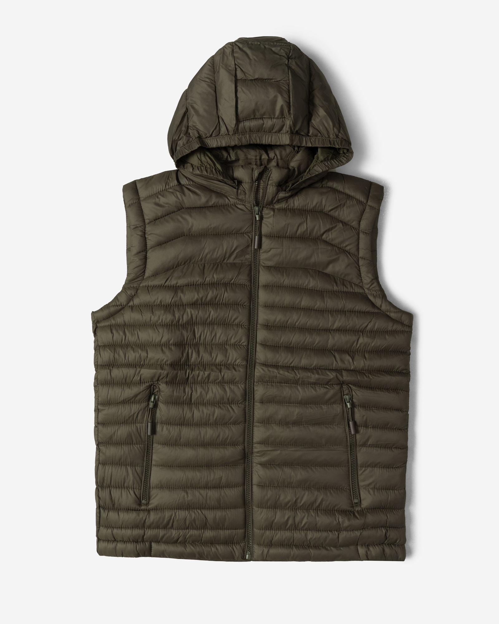 پافر مردانه کلاه دار سبز سدری 24353177