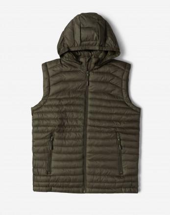 پافر مردانه کلاه دار سبز سدری 24353177