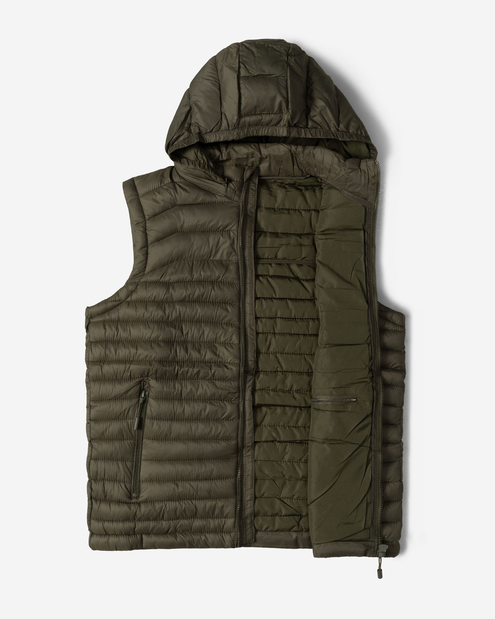 پافر مردانه کلاه دار سبز سدری 24353177