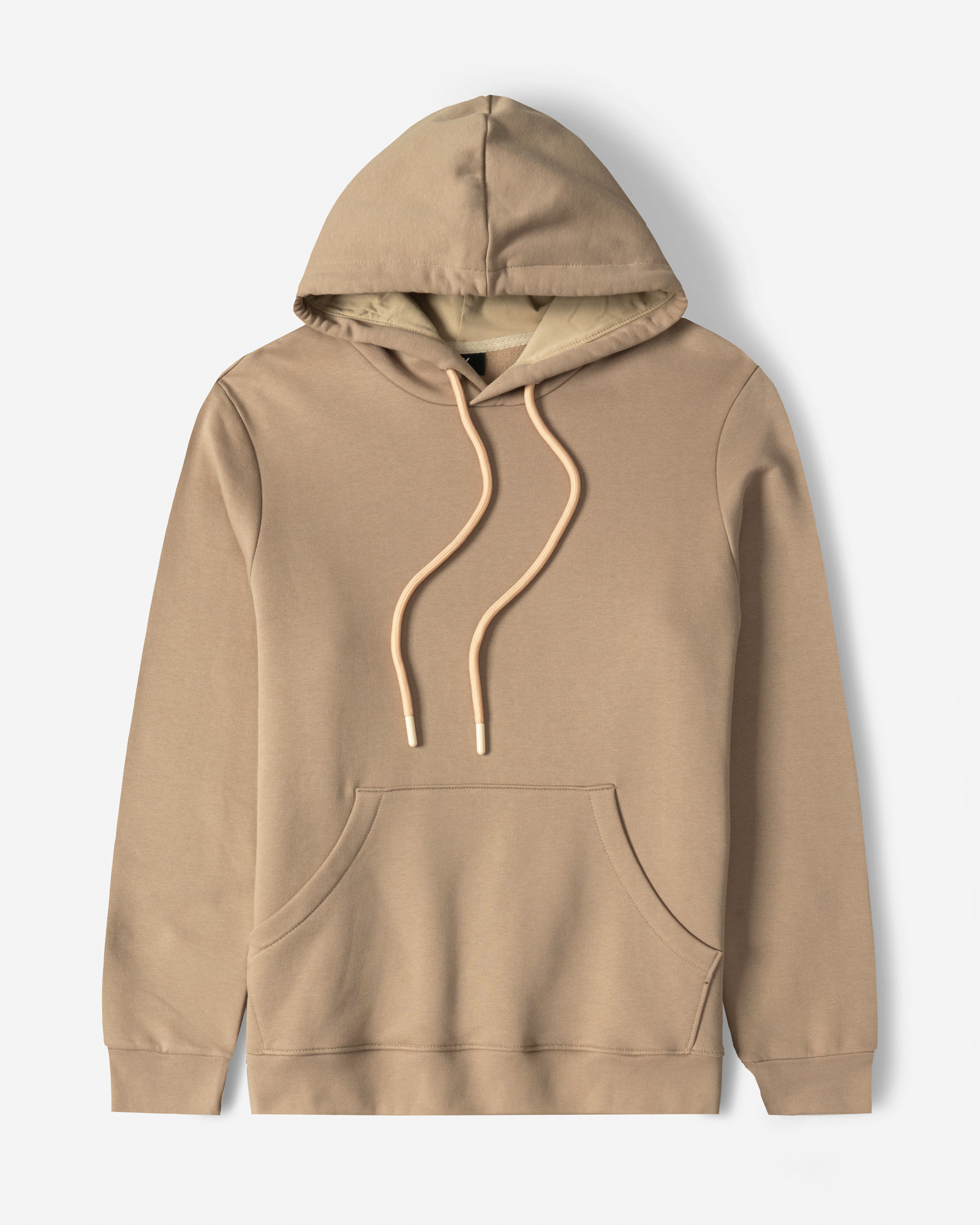 خرید و قیمت هودی کلاه دار ساده کرم 24371252